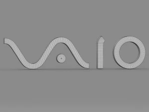 sony logo 3D Model