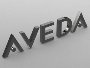 aveda logo 3D-Modell