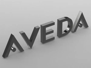 aveda logo 3D Model