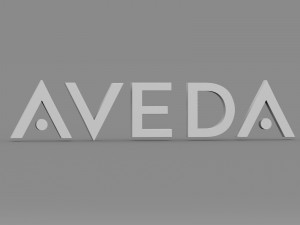 aveda logo 3D-Modell