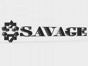 savage logo 3D Модель