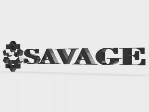 savage logo 3D Model