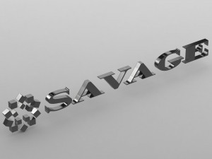 savage logo 3D Model