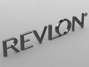 revlon logo Modello 3D