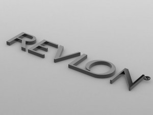 revlon logo Modello 3D