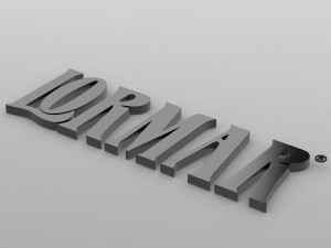 lormar logo 3D Model