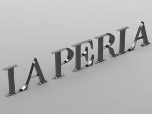 la perla logo 3D Model