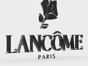 lancome logo Modelo 3D