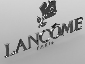 lancome logo Modelo 3D