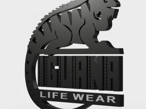 iguana logo 3D Model