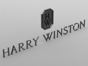 harry winston logo Model 3D