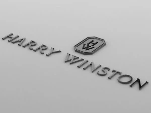 harry winston logo 3D Model