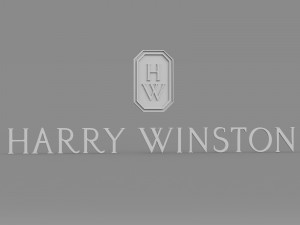 harry winston logo Model 3D