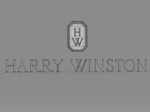 harry winston logo 3D Model