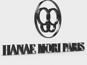 hanae mori logo Modelo 3D