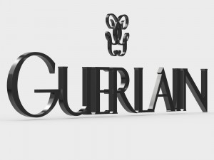 guerlain logo 3D Model
