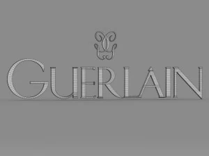 guerlain logo 3D Model