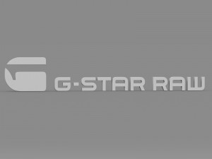 g-star raw logo 3D 모델