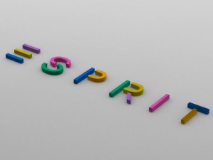 esprit logo 3D 模型