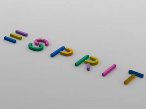 esprit logo 3D Model