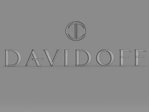 davidoff logo 3D Model