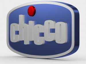 chicco logo Modelo 3D