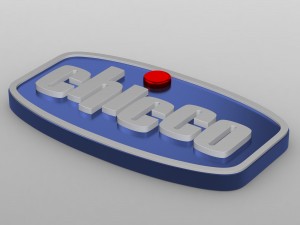chicco logo Modelo 3D