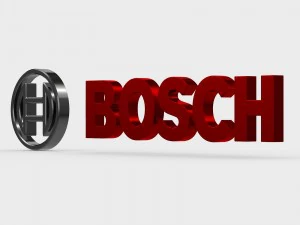 logo Bosch Modello 3D