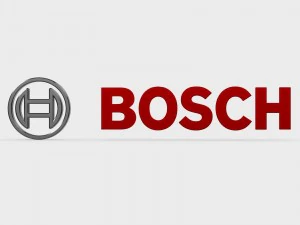 logo Bosch Modello 3D