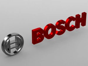 logo Bosch Modello 3D