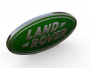 land rover logo Modello 3D