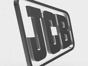 jcb logo 3D Model
