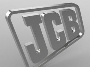 jcb logo 3D 模型