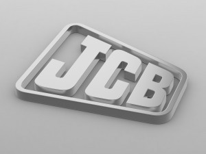 jcb logo 3D 模型