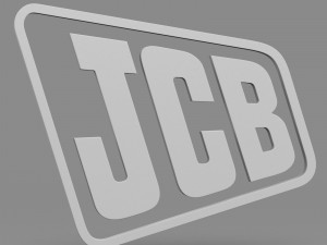 jcb logo 3D 模型