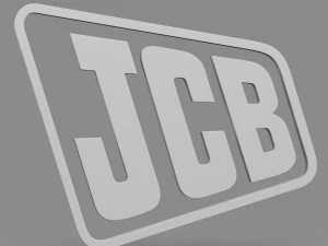 jcb logo 3D Model