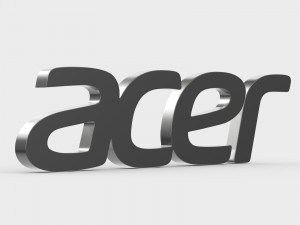 acer logo 3D Model