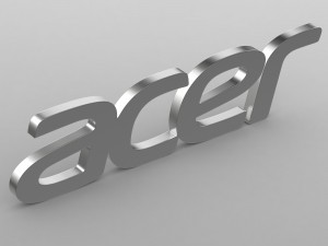 acer logo 3D 모델
