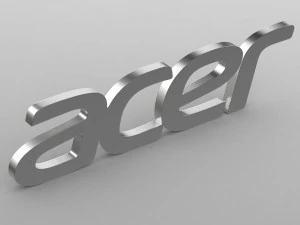 logotipo da Acer Modelo 3D