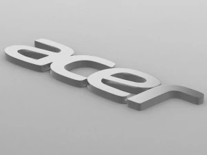 logotipo da Acer Modelo 3D