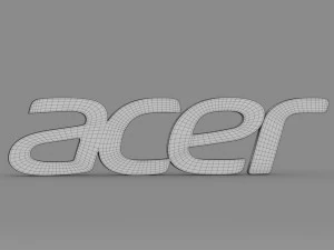 logotipo da Acer Modelo 3D