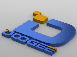 doogee logo 3D Model