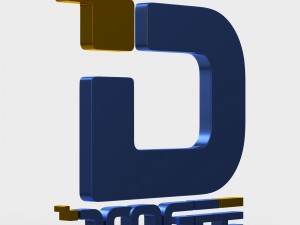 doogee logo Modelo 3D
