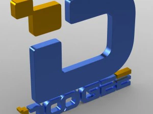 logo Doogee Model 3D