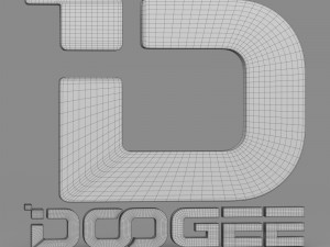 doogee logo Modelo 3D