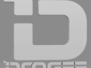 logo Doogee Model 3D
