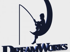 dream works logo Modelo 3D