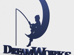 dream works logo Modelo 3D