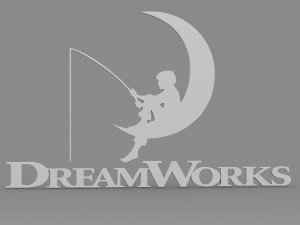 dream works logo Modelo 3D