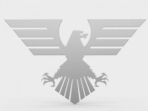 eagle logo 3D Model